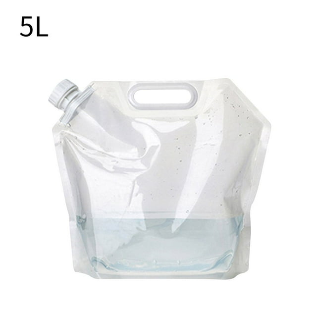 Water Bag Folding Portable Sports Storage Container Jug Bottle for Outdoor Travel Camping 10L