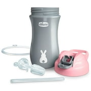 Chicco 12oz. Soft Spout Tumbler, 18m+ Pink, New