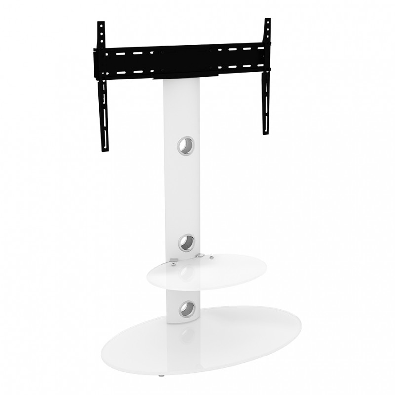 AVF FSL800LUSWWA Lugano TV Floor Stand with TV Mounting Column for 32