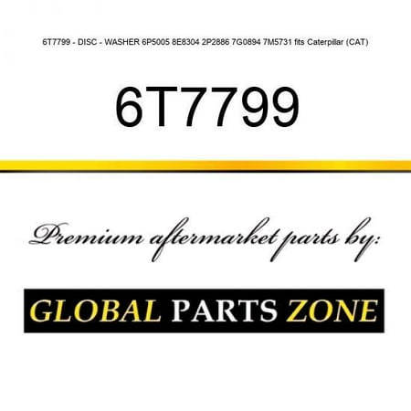 

6T7799 - DISC - WASHER 6P5005 8E8304 2P2886 7G0894 7M5731 fits Caterpillar (CAT)