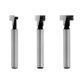 thumbnail image 1 of 6.35mm T-Slot Router Bit, T-Slot Router Shape Router Bits, 3Pcs (8/9.5/12.7mm) Router Bit Shank with Blade Woodworking Router Bits for Power Tools, 1 of 1