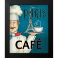 thumbnail image 2 of Brissonnet, Daphne 12x14 Black Modern Framed Museum Art Print Titled - Worlds Best Chef II, 2 of 5