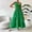 Green, variant on IUYRTFE Women's One-Shoulder Tiered Maxi Dress – Solid Green Flowy Long Gown for Summer Parties and Vacations