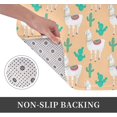 thumbnail image 3 of Front Door Mat Cactus Alpaca Bedroom Entryway Rug Non-Slip Washable Indoor Carpet Doormat Decorative Low Profile Area Rug for Home Living Room Bedroom Laundry Floor Decor, 24 x 16 Inch, 3 of 7