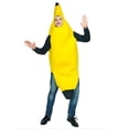 thumbnail image 2 of Ultimate Banana Tropical Fruit Disfraz de Halloween, tamaño adolescente Tamaño adulto 165-185cm, 2 of 4