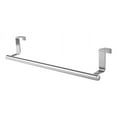 thumbnail image 2 of Stainless Steel Door Hanging Towel Rack Bathroom Kitchen, 2 of 10