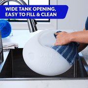 Vicks Warm Steam Vaporizer Humidifier with Night Light, 1.5 gal, 600 Sq. ft, White, V150SGNLUPCV2
