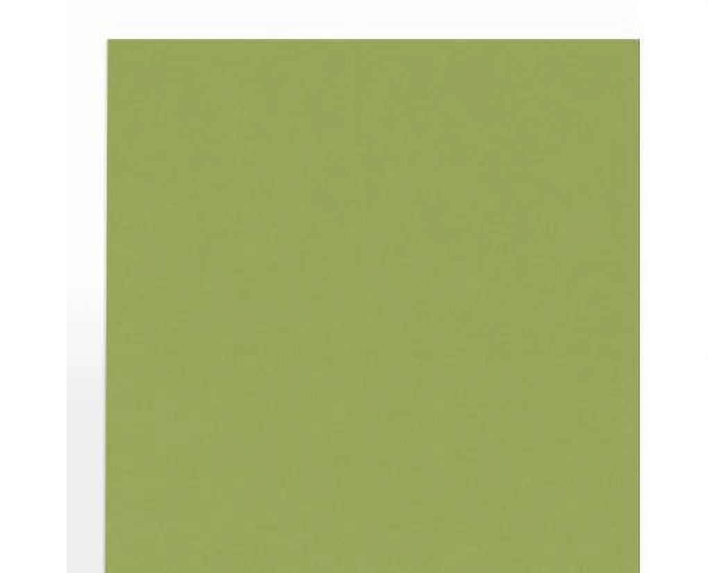 LUXPaper 8.5 x 11 Cardstock, 80lb. Avocado Green, 250/Pack