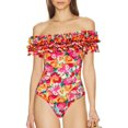 thumbnail image 2 of Acyse 2025 Womens Bikinis Clearance Juniors Print Fashion Conservative Chest Pads Sleeveless Bikinis Tops, 2 of 4