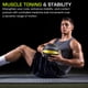 thumbnail image 3 of Balón medicinal pesado ProSourceFit para entrenamientos de cuerpo completo, 3 of 5