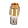 thumbnail image 5 of TISHITA Copper Check Valve Foot Valve Female Connection Heavy Duty Strainer Valve Good Seal Backflow Preventer for Home Garden DN20 with Mesh, 5 of 8