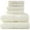 Cream White, variant on Muddy Cat Towels Luxury Bath Towel Set of 6 Pieces, 100% Turkish Cotton, Ultra Soft & Highly Absorbent for Everyday Use, 2 (700GSM) Bath Towels, 2 Hand Towels, 2Washcloths,Emerald Green