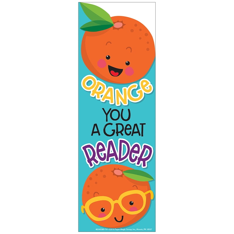 Orange Scented Bookmarks by Eureka - Walmart.com