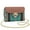 American Tribal Cyan Brown, variant on SCRAWLGOD Floral Print Red Blue Beige PU Leather Small Crossbody Bags for Women, Cell Phone Cross body Purse Bag Crossbody Wallet Purses with Detachable Chain