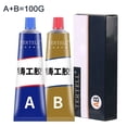 thumbnail image 1 of Cold Welding Glue Metal Repair Adhesive Heat Resistance AB Sealant High Strength Magic Plastic Repair Casting Adhesive Agent, 1 of 5