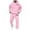 Light Pink, variant on ASFGIMUJ Unisex Streetwear Hoodie Set Graphic Print Sweatshirt and Sweatpants 2 Piece Tracksuit Lined Pullover Hooded Hop Outfit Couples Matching Suit