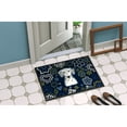 thumbnail image 4 of Carolines Treasures BB5061JMAT 24 x 36 in. Blue Flowers Dalmatian Indoor or Outdoor Mat, 4 of 4
