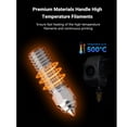 thumbnail image 3 of Boquilla Extrusora Hotend De Alta Velocidad M6 De 1,75mm, 3 Uds., ParaK1, Vyper, Kobra, Sovol Sv06 Plus, Sv07. Amplia Compatibilidad De Filamentos, Excelentes Impresiones,, 3 of 7