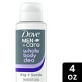 thumbnail image 3 of Dove Men+Care Whole Body Deodorant for Men Fig & Suede, 4 oz, 3 of 9