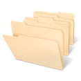 thumbnail image 5 of Office Depot File Folders, 1/3 Cut, Legal Size, 30% Recycled, Manila, Pack Of 100, 810846, 5 of 6