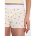 thumbnail image 4 of No Boundaries Sleepwear Ribbed Tank Top and Boxers Set from our Cloud Core Collection, 2 Piece, Women’s and Women’s Plus XXS-3X, 4 of 5