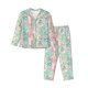 thumbnail image 1 of Balery Watercolor Tiger Conjunto de Pijama con Estampado para Mujer, Conjunto de Dos Piezas con Manga Larga, Ropa de Dormir Suave con Bolsillos, Pijamas Cómodos-Large, 1 of 7
