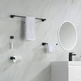 thumbnail image 2 of Kibi Cube 4 Piece Bathroom Hardware Set, 2 of 2