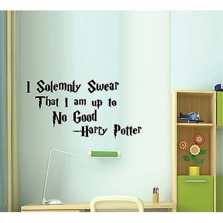 I Solemnly Swear that I am up to No Good ~ Harry Potter ~ Wall or Window Decal 13