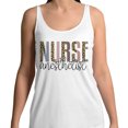 thumbnail image 2 of Anesthetist Nurse Leopard Print Tank Top Unisex Large White, 2 of 5