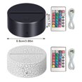 thumbnail image 3 of QualitChoice Bedroom Decor Football Night Light With Smart Touch Unique Football Gift 3D Lighting Effect Lamp Cracked base, 3 of 6