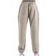thumbnail image 4 of Pantalones largos para hombre, con cintura elástica, color liso, con cordón y bolsillos, de poliéster., 4 of 4