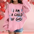 thumbnail image 2 of XEGLSBU Hoodies for Girls 14-16 Girl's Graphic Prints Sweatshirt Crewneck Long Sleeve Cute Drop Shoulder Pullover Tops Size 9-10 Years, 2 of 5