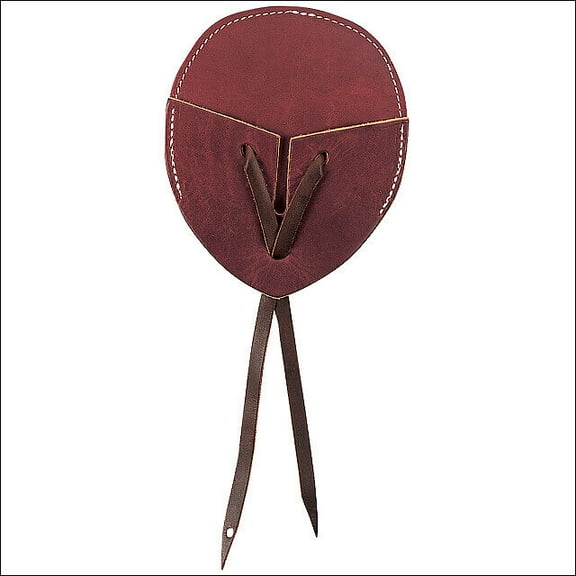 Weaver String Soft Burgundy Latigo Leather Fleece Lining Pair Cinch Guard