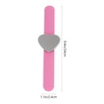 thumbnail image 2 of 1Set Magnetic Wrist Strap Hairdressing Comb Barbershop Silicone Hand Band Comb, 2 of 7