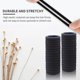 thumbnail image 3 of Seamless Design Hair Ties, Elastic Band Set For Medium To Thick Hair, No Damage Hair Soft Cotton, All-Age Accessory Versatile Style Elastic Band, 3 of 5