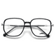 thumbnail image 4 of Gafas poligonales con cambio de color sensibles a la luz azul para mujer, montura grande, punta de diamante, ultralivianas, simples y lisas, 4 of 5