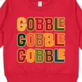 thumbnail image 3 of Inktastic Thanksgiving Funny Gobble Toddler Sweatshirt, 3 of 4