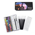 thumbnail image 1 of Lttoisl® 50/72/90 Colors Pure Water Color Paint Set Metal Iron Box Watercolor X5J4-1pcs-geschenk, 1 of 5