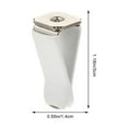thumbnail image 2 of OULII 80pcs Car Scents Car Diffuser Vent Clip Alloy White Vent Clip Design for Automotive Fragrance, 2 of 8