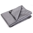 thumbnail image 2 of Tarp Kotap TRS-1010, resistente al agua, 10 x 10 pies, color plateado, 2 of 9
