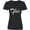 AB-Black, variant on Inktastic Be Kind with Heart Ribbon in White Text Women's V-Neck T-Shirt