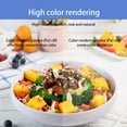 thumbnail image 3 of Ruiandsion E12 LED Light Bulb 4W 1000 LM 2835 SMD 3000K Warm White AC 120V for Ambient Accent Mood Light,(pack of5), 3 of 8