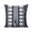 Blue Bohemian Geometric, variant on Black and White Geometric Throw Pillow Covers,Farmhouse Minimalism Throw Pillow Covers 16"x16", 1PCS, Linen Study Sofa Cushion Cover Indoor Living Room Home Decor(doubleside Print)