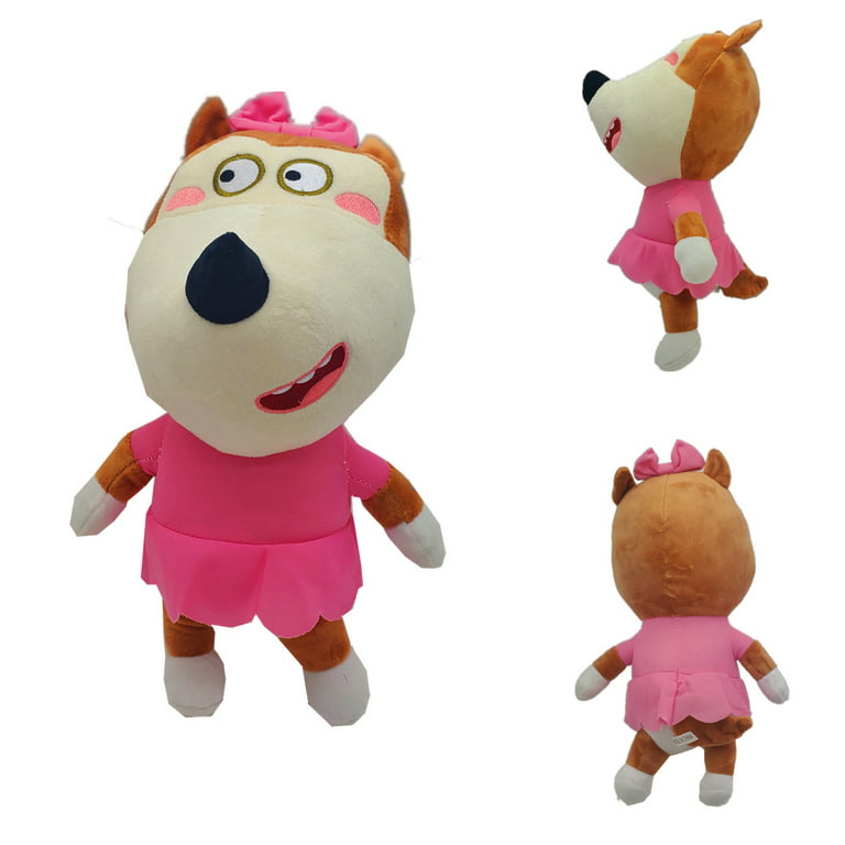 Cartoon Wolfoo Lucy Soft Stuffed Plush Toy -  - World of  plushies