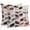 Light Beige Dark Blue Orange, variant on Modern Purple Blue Outdoor Pillow Covers, Waterproof Decorative Throw Pillowcases Set of 2, Abstract Art Gradient Gold Foil Line Couch Cushion Cases with Zipper for Outside Patio Garden Sofa 20"x20"