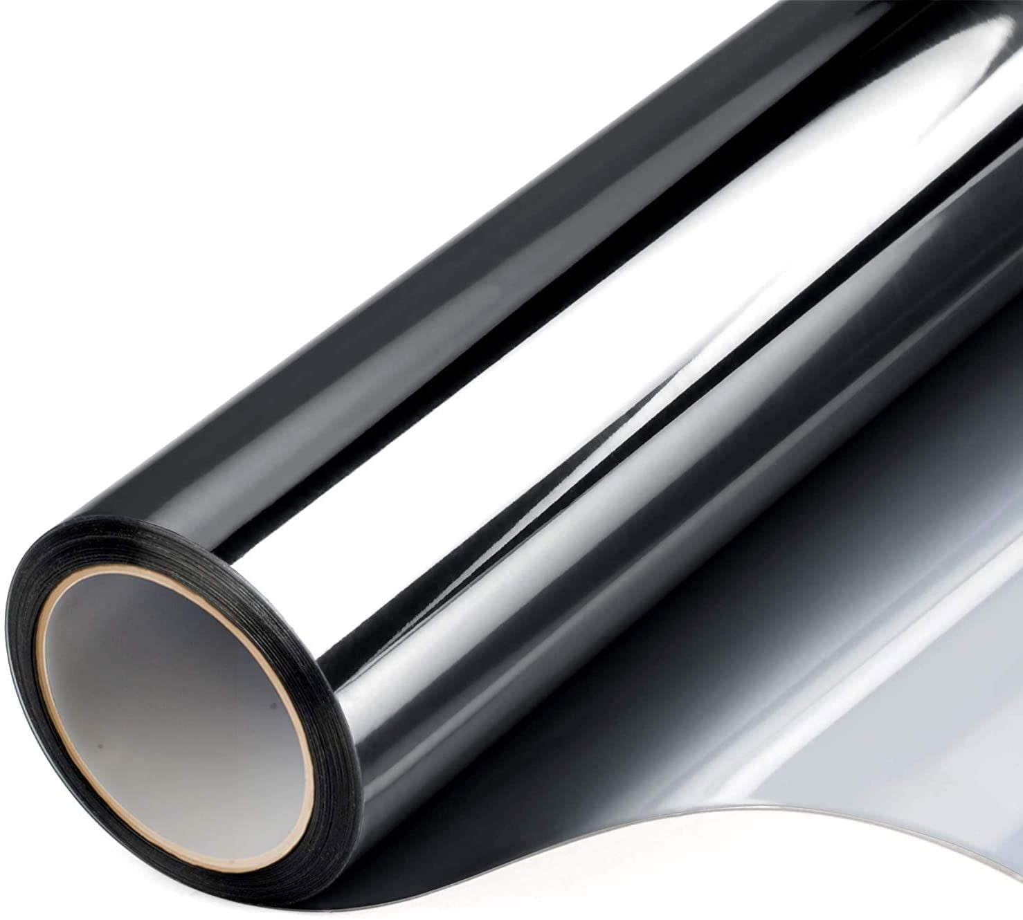 One Way Window Privacy Film Window Tint For Home Film Mirror Vinyl Roll Heat Control Anti Uv Static Cling Stained Glass Peel And Stick Sliding Door Coverings No Glue Garage Solar Paper