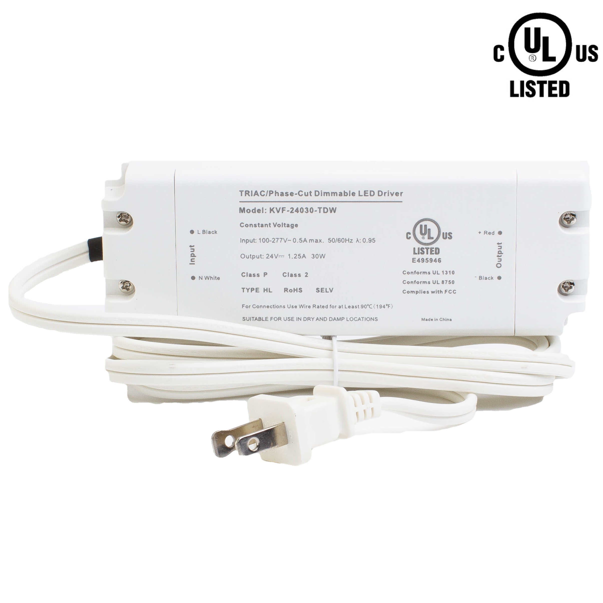 UL LISTED 26V 1A  power supply AC Adapter LED driver Class 2 LEDupdates 