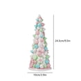 thumbnail image 2 of Qocolhg Christmas Decorations Outdoor Indoor, Tabletop Metal Christmas Tree Wrought Iron Ornament Display Stand Christmas Ornament 11 Inch Desktop Decorations Mini Xmas Tree, on Sale Clearance!, 2 of 5