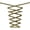 Gold, variant on 2 Pair Glitter Metallic Shiny Shoelaces Round Boots Shoestrings for Sneakers Hiking Work Running Shoes(Silver,55")