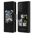 thumbnail image 1 of Head Case Designs Officially Licensed Batman DC Comics 80th Anniversary Ripped Paper Logo Leather Book Wallet Case Compatible with Samsung Galaxy A52 / A52s / 5G (2021), 1 of 6